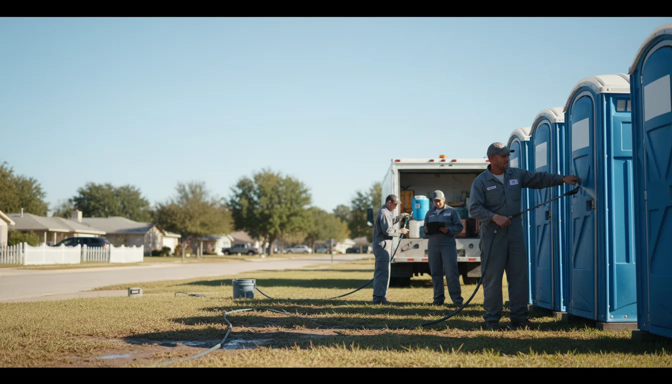 Long-Term Portable Toilet Rental in Elysian Fields, TX near me